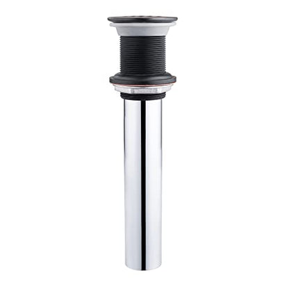 Grid Drain Strainer Assembly Without Overflow for Bathroom Sink, C.O. Plug Grid Lavatory Drain, Bathroom Sink Grid Strainer by Artiwell, Oil Rubbed Bronze - color: Oil Rubbed Bronze, style: Without Overflow