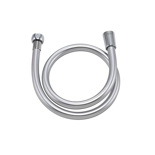 31 Inches PVC Shower Hose Replacement Silver | Flexible Rv Showerhead Hose Extra Short 80cm,Used In RV, Showerhead, Sprayer, Bidet, Pet Cleaning,Toilet - color: Silver, size: 31 In
