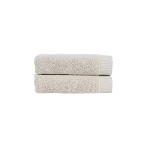 Christy Luxe 2 Piece Hand Towels Set| French Gray | Luxe Heavyweight 100% Turkish Cotton | Ultra Soft | Super Absorbent | 730GSM - color: French Gray, size: 2 Hand Towels