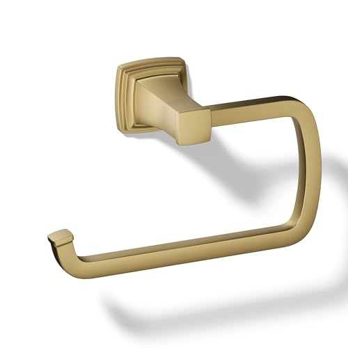 KOHLER RIFF™ TOWEL RING - color: Vibrant Brushed Moderne Brass, style: Towel Ring
