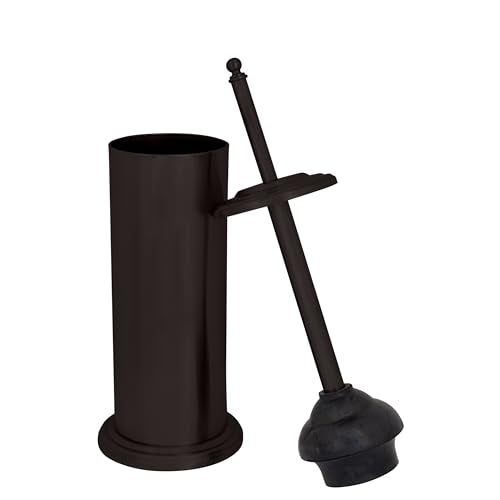 Bath Bliss Toilet Plunger, Bronze