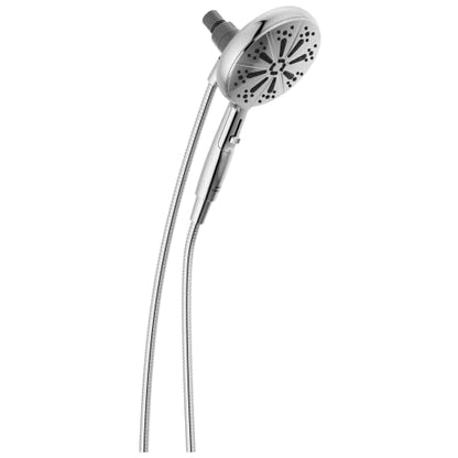 Delta Faucet 6-Spray SureDock Magnetic Shower Head with Handheld Spray, Chrome Shower Head with Hose, Showerheads & Handheld Showers, Handheld Shower Heads, Hand Shower, Chrome 75613 - color: Chrome