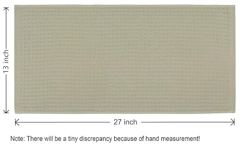 Mia's Dream Cotton Bathroom Hand Towels Set,3 Pack,13" x 27", Khaki | Quick Drying Hand Towels for Bathroom & Kitchen, Thin Bath Towels and Washcloths Sets, Soft Face Towels - color: Khaki (Hand Towel：13" X 27")