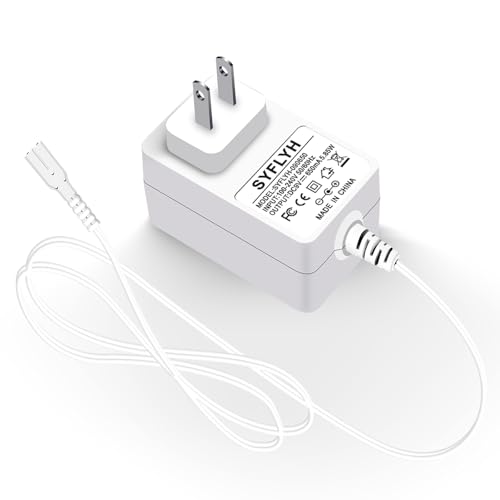 Charger for kHelfer Kh8 Electric Spin Scrubber,Compatible with kHelfer Kh1 Pro Kh2 Pro KH8W KH8B KH8G Electric Spin Scrubber Power Adapter Cord