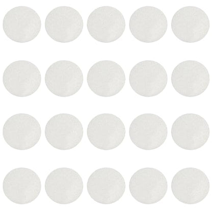 SANKEMU Transparent Non-Slip Bathtub Stickers, 20 PCS Shower Stickers for Safety Bathroom Tubs, Bathtub Non Slip Stickers and Adhesive for Bath Tub, Shower Floor(Round Shape, Clear) - size: 3.94 INCH X 3.94 INCH