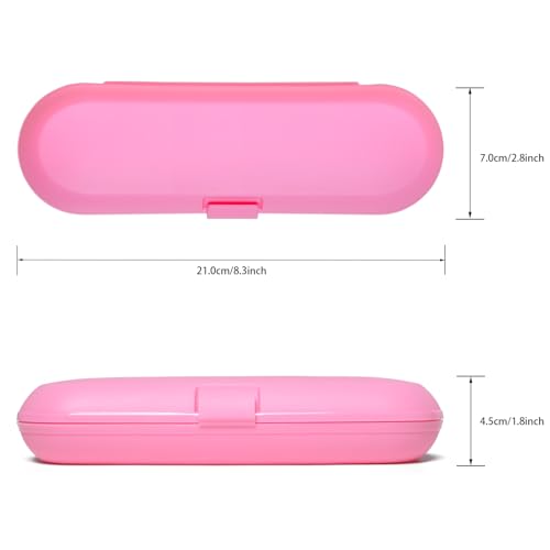 Nincha Electric Toothbrush Travel Case for Oral B & Philips Sonicare, Pink - color: Pink