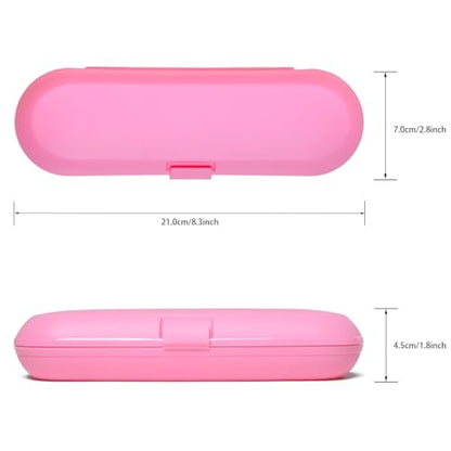 Nincha Electric Toothbrush Travel Case for Oral B & Philips Sonicare, Pink - color: Pink