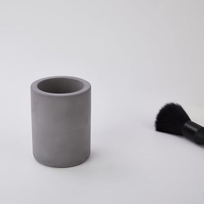 Drying Stone Toothbrush Holder, Diatomite Toothbrush Holders for Bathroom Counter, Quick Drying Electric Toothbrush and Toothpaste Holder Bathroom Organizer, Dark Grey - color: Dark Grey