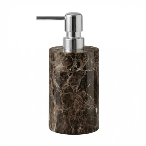 Marble Soap Dispenser, Hand Soap Dispenser for Bathroom Kitchen Countertop - Lotion and Liquid Soap Dispenser (1, Coffee) - color: Coffee
