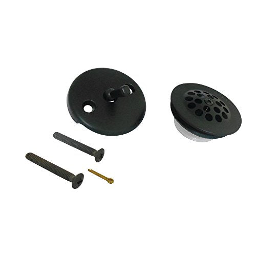 Kingston DTL5305A0 Trip Lever with Grid Conversion Kit, Matte Black - color: Matte Black