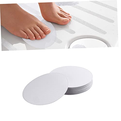 Anti-Slip Bath Tub Stickers 36pcs Peva Bathroom Stickers Non-Slip Shower Mat Safety for Elderly Disabled - size: 10.00X10.00X0.10CM