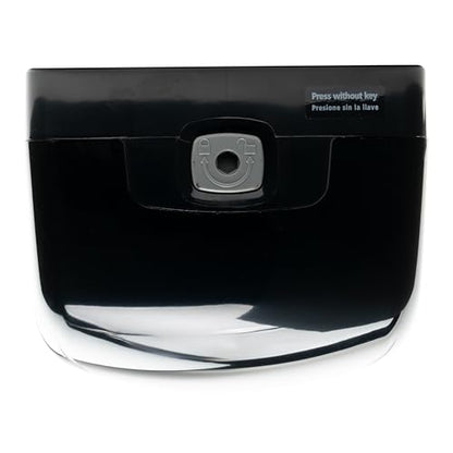Winco 1000ml Black Pur-Clean Manual Liquid Soap Dispenser | Easy push, Refillable, Commercial-grade - color: Black, style: Manual Liquid