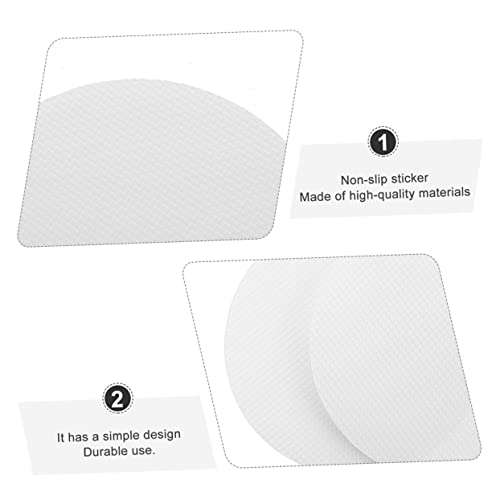 ULTECHNOVO 20Pcs Slip Transparent Bath Stickers Self Adhesive Shower Round Stickers for Enhanced Safety for Smooth Surfaces Bathroom Tub and Shower