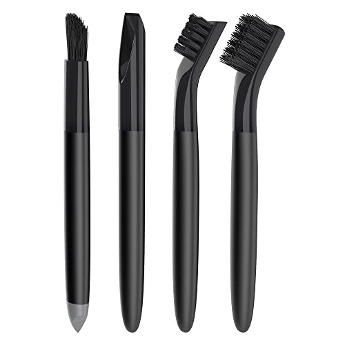 MR.SIGA Grout Cleaner Brush Set - Detail Cleaning Brush Set for Tile, Sink | Grout scub brush, small grout cleaning brush for crevice