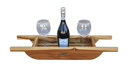 EcoDecors, 29 inch, Bath Tray for Tub, Bath Tub Tray Wood, Bathtub Table, Caddy for Bathtub in Natural Teak - style: 29" Caddy