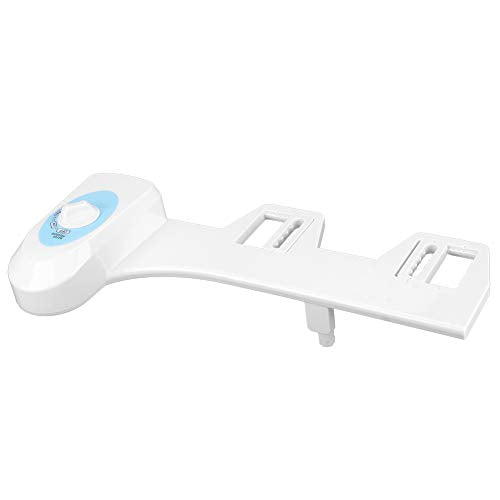 Non Electric Bidet | Manual Toilet Bidet with Auto - Rinsing Nozzle | Adjustable Water Pressure for Women/Youth/Adults | Easy DIY Installation, ABS Material, 3 Thread Options