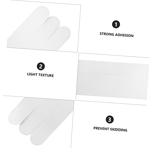 Anti-Slip Tape Waterproof Adhesive Safety Strips 12-Piece Set for Bathtubs Showers and Stairs 2cm Width for Bathroom and Home Use - size: 12 pcs