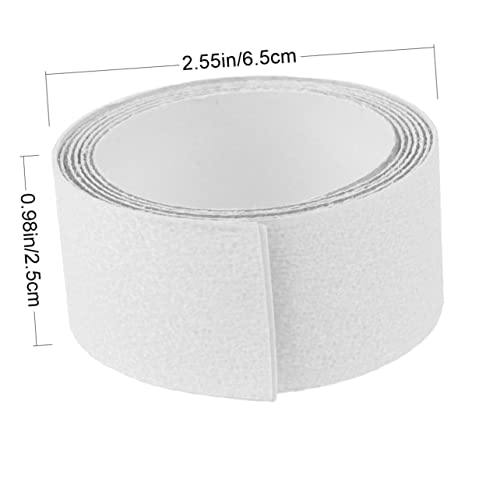 Amosfun 3Rolls Transparent Peva Bathtub Slip Decals of Self Adhesive Bathroom Stickers Safety Stickers for Tub Shower Floors Easy to Apply Non Slip Protection