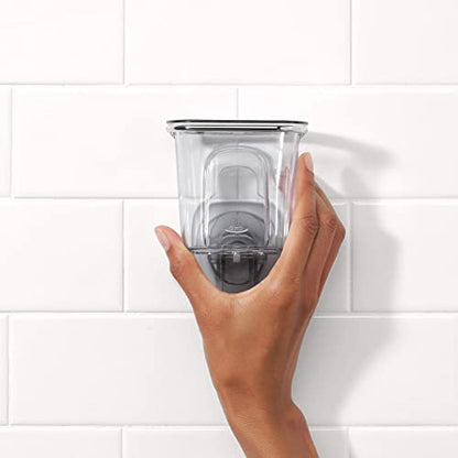 OXO Good Grips Stronghold Suction Multipurpose Shower Accessory Cup,Clear, - style: Accessory Cup