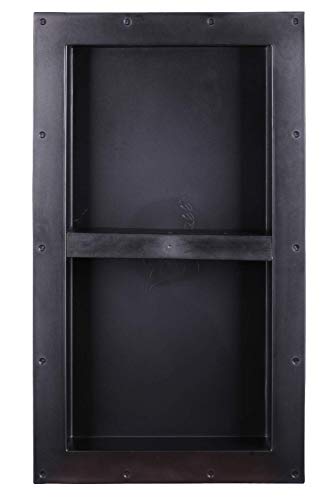 Shower Niche Ready to Tile 16X28 with Double Shelf for Bathroom Storage