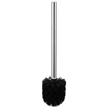 Angle Simple Toilet Brushes Refills, Toilet Bowl Scrubber Head 3 PCS | Replacement Toilet Brush Head Only, No Holder, Stainless Steel Wand with Sturdy Plastic Bristles for Easy Use