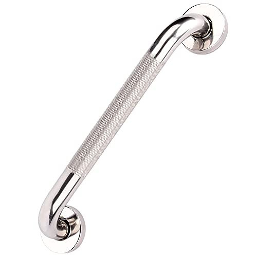 supregear Grab Bars for Bathtubs and Showers, Anti Slip Bathroom Grab Bars for Seniors, 304 Stainless Steel Safety Shower Handle, Toilet Handicap Elderly Assist Bathroom Wall Handle, 16 inch - size: 16 inch