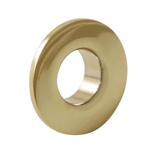 Kingston EVF1112 Sink Overflow Hole Cover Ring, Polished Brass - color: Polished Brass
