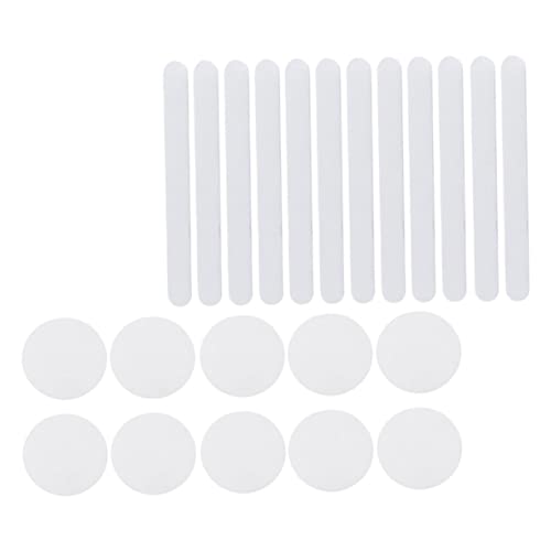 22Pcs Transparent Non Slip Bathtub Stickers Removable Skid Decals for Bathroom Safety Peva Strips for Slippery Surfaces Easy Application for Elderly