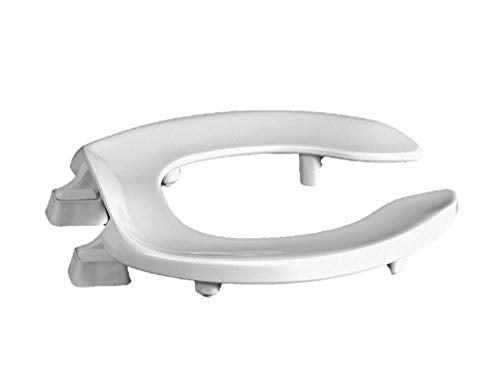 Centoco 2 inch Raised Toilet Seat for Seniors, USA, White | Plastic, HL300STSCC-001 - size: Round, style: 2" Raised