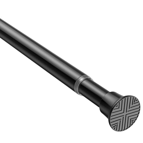 AIZESI Adjustable Tension Rod - 18-36 inch, Black, No Drilling, Small, Expandable - color: Black, size: 18“-36“-1P