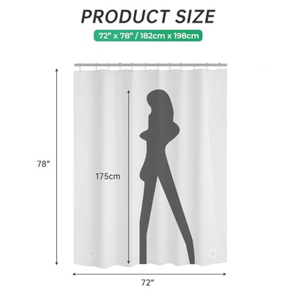 AmazerBath 78 Inch Shower Curtain Liner Frosted, 8G Shower Liner Heavy Duty, Premium PEVA Weighted Shower Curtains for Bathroom with 3 Big Stones and Grommets, 72x78 Inches - color: Frosted, size: 72"W x 78"L (Pack of 1)
