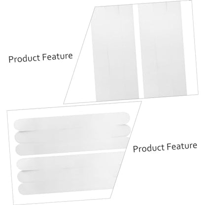 LABRIMP 12pcs Non Slip Tape Slip Strips for Bath Safety Shower Decor Splash Guard Bath Adhesive Stickers - size: 12 pcs