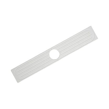 Diatomite Super Absorbent Kitchen Bath Mat Fast Drying Nonslip Pad for Sinks Waterproof Countertop Absorber - color: White