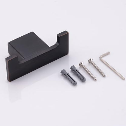 RANDOM Double Towel Hooks for Bathroom Wall Hook Heavy Duty Coat Robe Clothes Towel Sponges Hooks Holder SUS304 Stainless Steel Wall Mount Bathroom Kitchen Accessories 2 Pack Oil Rubbed Bronze - color: Double Hooks-Oil Rubbed Bronze