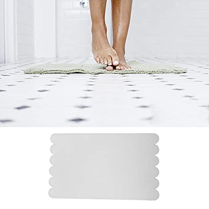 24 Pcs Grip Enhancing Stickers | Self Adhesive Wet Area Secure Strips for Bathtub/Shower/Stairs | Strong Hold, Sturdy PET PVC Material (2 * 20cm24 Pieces) - size: 2*20cm24 pieces, style: 2*20cm24 pieces