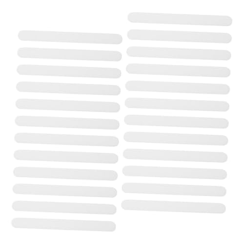 Ciieeo 36pcs Non Slip Bathtub Stickers: Transparent Shower Safety Strips for Bathroom Swimming Pools Stairs and Flat Surfaces Adhesive Decals