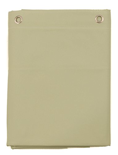 Elegant Home Heavy Duty Vinyl Shower Curtain Liner with 12 Metal Grommets (Willow Green) - color: Willow Green