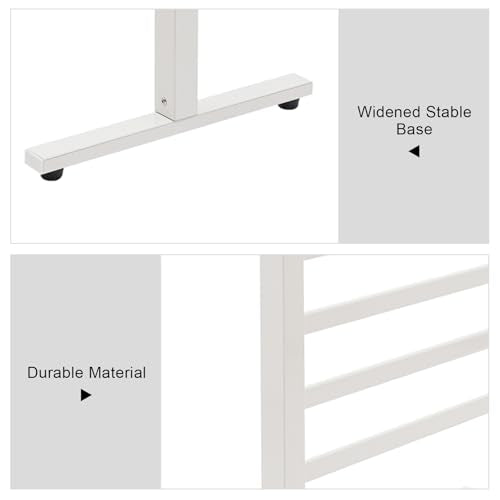 8-Bar Electric Towel Warmer Rack with Smart LED Display, Timer and Temperature Control & 4 Min Fast Heating, Freestanding Towel Warmer Aluminum Towel Drying Shelf for Bathroom, Home - size: 8 bars Single