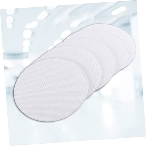 40pcs Peva Anti-Slip Bath Stickers for Bathtub and Shower Safety Floor Stickers Easy to Apply Non-Slip Adhesive for Bathroom Use Round White Design - size: 10X10cm