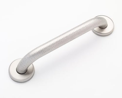 Bathroom Safety Grab Bar - Brushed Nickel/ADA Shower Toilet Steps/304 Stainless Steel/Shurgrip/ 18"", 14-BN - size: 18 in. Shur Grip