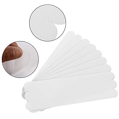 VOSAREA 24pcs Heavy Duty Double Sided Tape Slip Stickers for Bathtub Shower Drain