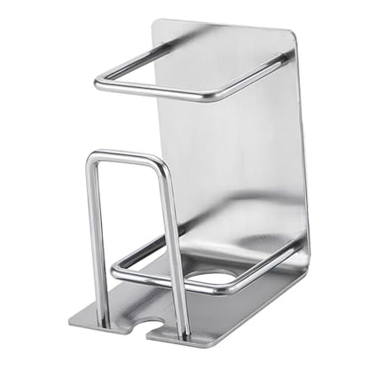Generic Toothbrush Organizer Rinsing Cup Wall Mounted Toothbrush Rack Stainless-Steel Toothbrush Holder Modern Bathroom Accessory