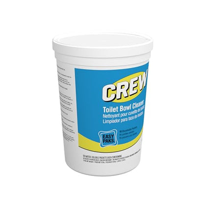 CREW CBD540731 Toilet Bowl Cleaner Easy Paks, Packets Foam & Dissolve to Leave Toilet & Urinal Sparkling Clean, Fresh Floral Scent, Paks, 90-Count - size: 1 Count (Pack of 90)