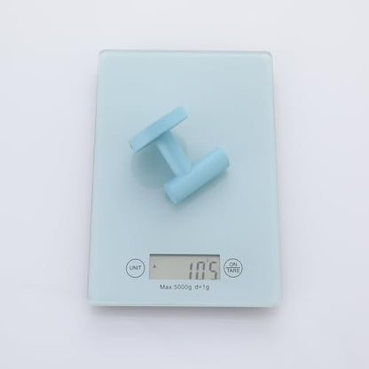 Towel Hooks for Bathrooms,Clear Sky Blue Wall Mount Hooks SUS 304 Stainless Steel Coat Hook Robe Hook Towel Hook 2 Count for Kitchen,Bedroom (Drilling),SE96006-8CKB - color: Clear Sky Blue