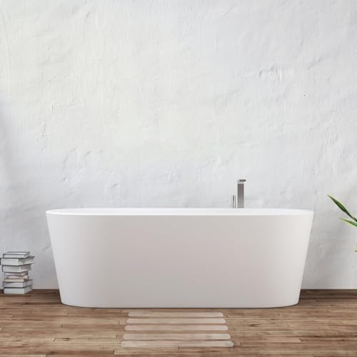 12pcs Non-Slip Bathtub Stickers Transparent Anti-Skid Decals for Bathroom Safety Easy to Install Peva Adhesive Strips for Elderly Grip