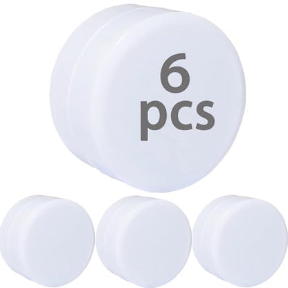 3 Sets Shower Curtain Weights Bottom, Magnetic Heavy Duty Weights Premium Shower Curtain Liner Clips Added Weight, Work for Drapery, Tablecloth, Stop Shower Curtain Blowing in, White Weights - color: White