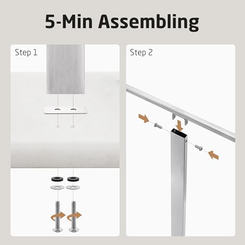 KES Standing Towel Rack 3-Tier with Heavy Marble Base, Free Standing Towel Racks for Bathroom Floor, SUS304 Stainless Steel Brushed Finish, BTH217S3-2 - color: Brushed Finish