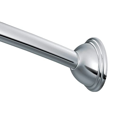 Moen CSR2165CH 5-Foot Fixed Length Curved Shower Rod, Chrome - color: Chrome