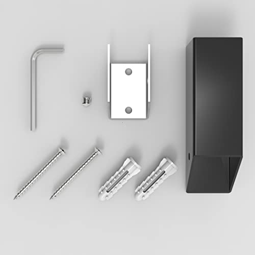 NINETREX Black Towel Hooks, Matte Black Robe Hook, Wall Mounted 6 Pack | Modern SUS 304 Stainless Steel, Heavy Duty, Waterproof, for Bathroom Bedroom Entryway Coat Mudroom Garage - color: Black, size: 6 Pack