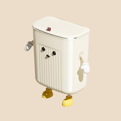 Hangings Kitchen Compost Bin With Lid Wall Mounted Trash Can Under Sink Cabinet Door For Bathroom Offices Home Decors Office Trash Can